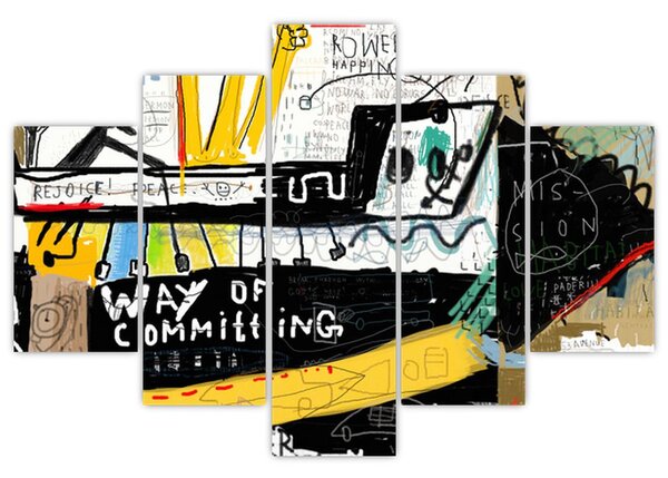 Tablou - Graffiti (150x105 cm)