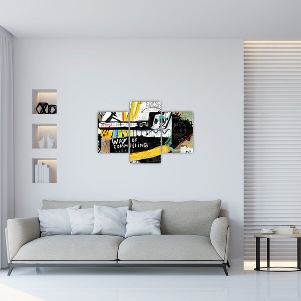 Tablou - Graffiti (90x60 cm)