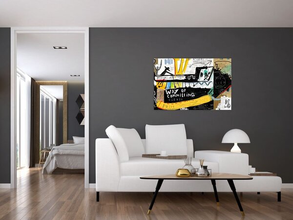 Tablou - Graffiti (90x60 cm)