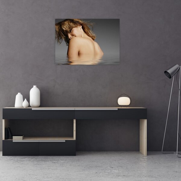 Tablou - Imaginea unei femei care face baie (70x50 cm)