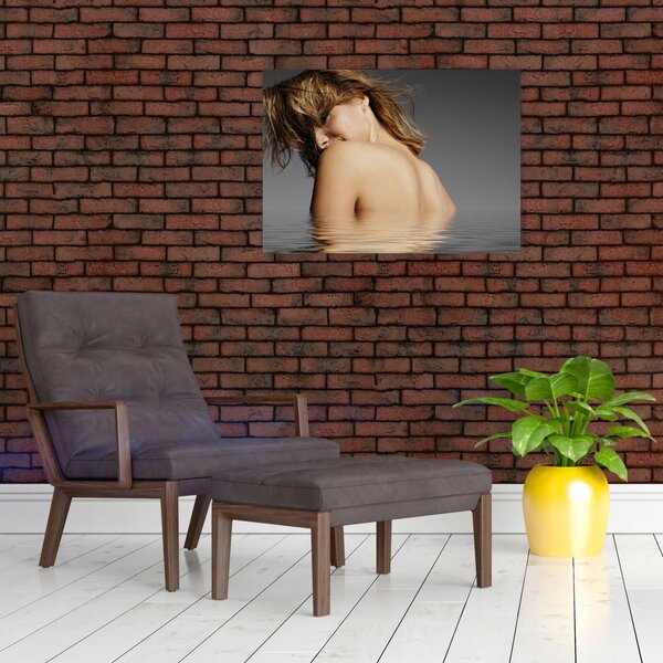 Tablou - Imaginea unei femei care face baie (70x50 cm)