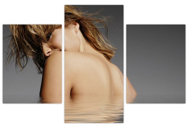 Tablou - Imaginea unei femei care face baie (90x60 cm)