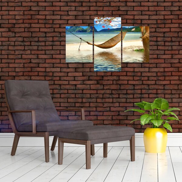 Tablou - Relax la plajă (90x60 cm)
