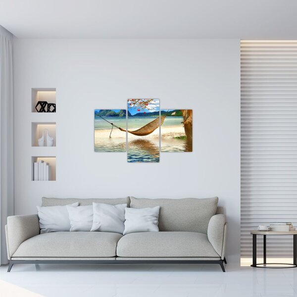 Tablou - Relax la plajă (90x60 cm)