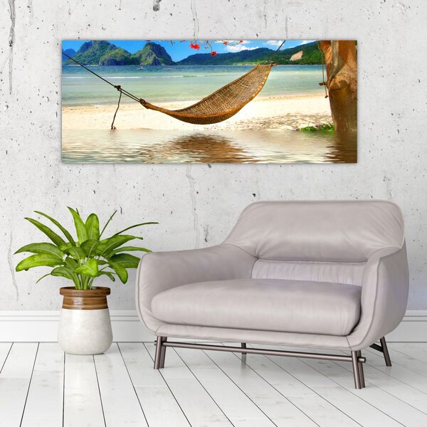 Tablou - Relax la plajă (120x50 cm)