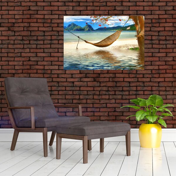 Tablou - Relax la plajă (90x60 cm)