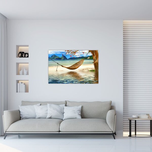 Tablou - Relax la plajă (90x60 cm)
