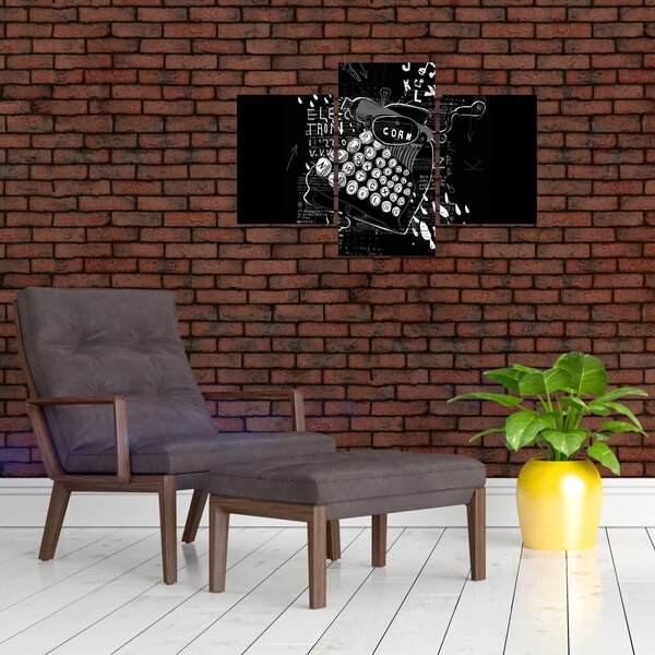 Tablou - Desen în stilul lui Banksy (90x60 cm)