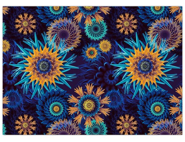 Tablou - 3D flori (70x50 cm)