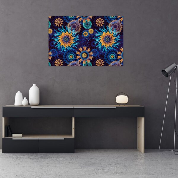 Tablou - 3D flori (90x60 cm)