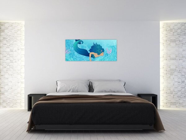 Tablou - Sirena (120x50 cm)