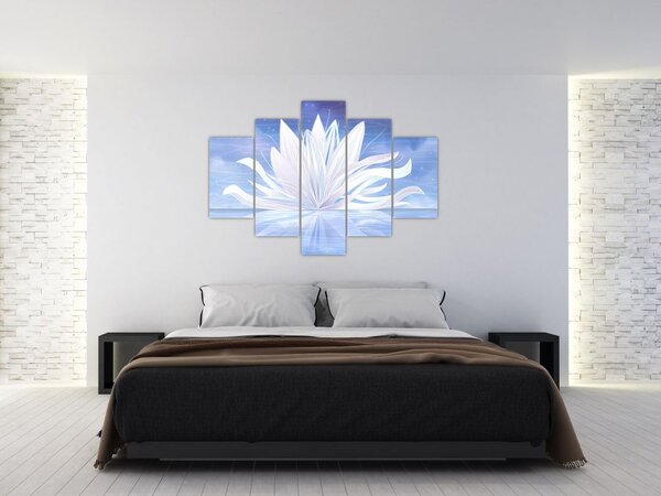 Tablou - Floare de lotus (150x105 cm)