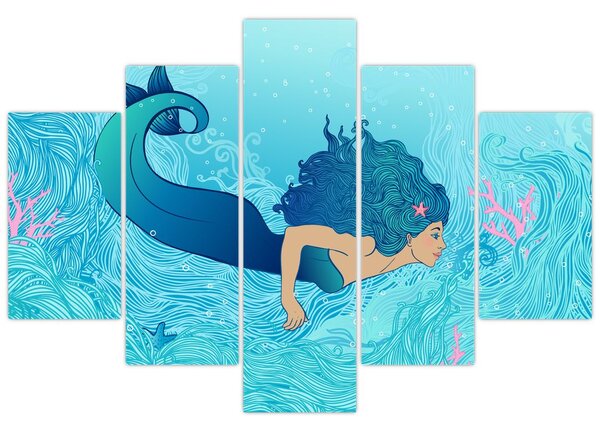 Tablou - Sirena (150x105 cm)