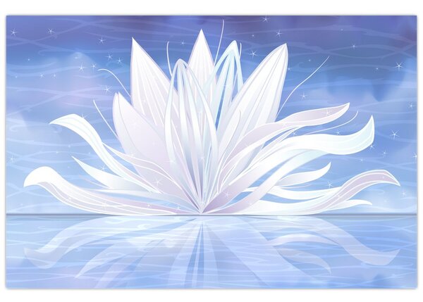 Tablou - Floare de lotus (90x60 cm)