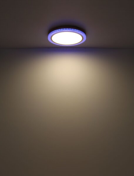 Plafonieră RGBW dimabilă BOLLY LED/20W/230V Globo 41372-24 + telecomandă