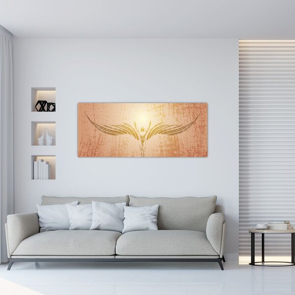 Tablou - Abstracția angelică (120x50 cm)