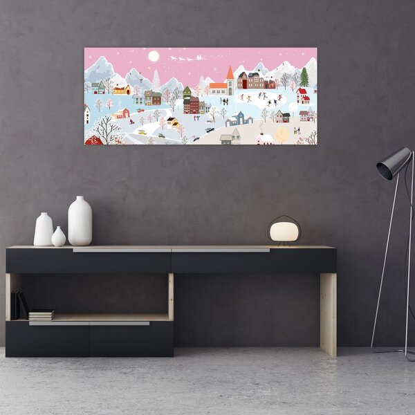 Tablou - Iarma magică (120x50 cm)