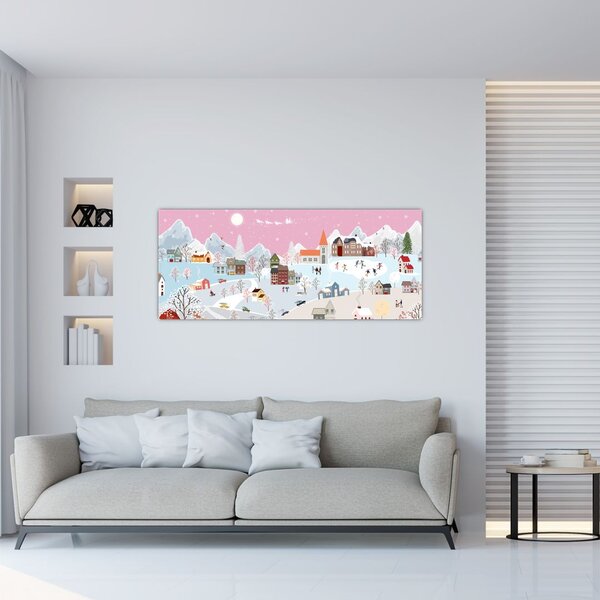 Tablou - Iarma magică (120x50 cm)
