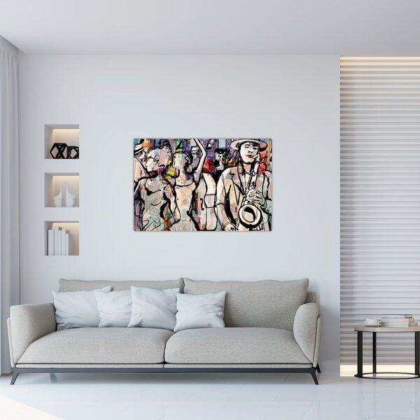 Tablou - Seara de jazz (90x60 cm)