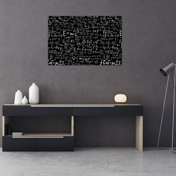 Tablou - Matematică (90x60 cm)