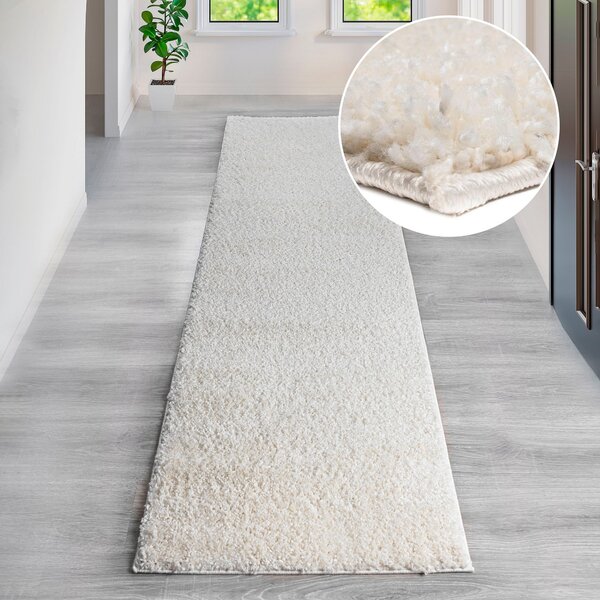 Traversa Shaggy 30, Home affaire crem 80/300 cm