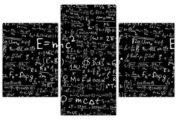 Tablou - Matematică (90x60 cm)