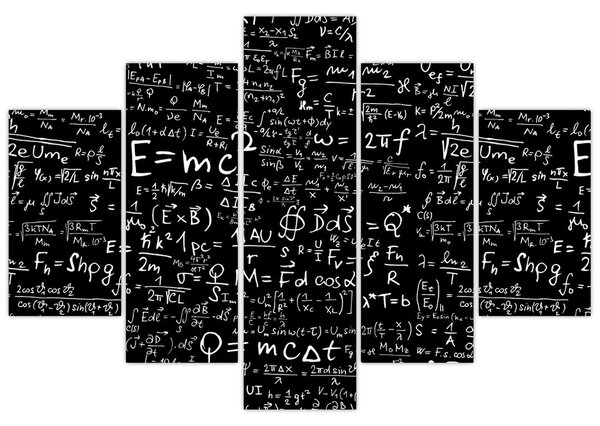 Tablou - Matematică (150x105 cm)