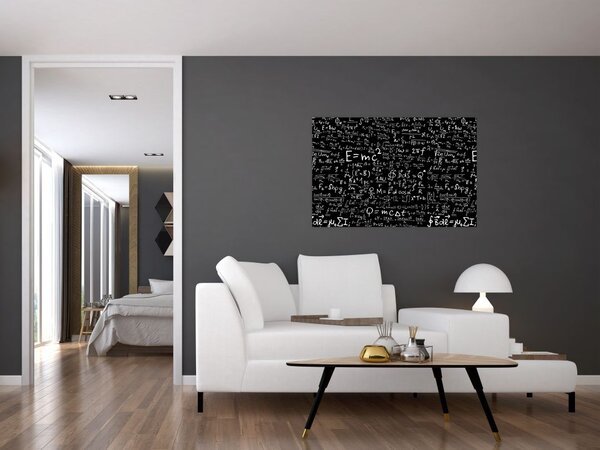 Tablou - Matematică (90x60 cm)