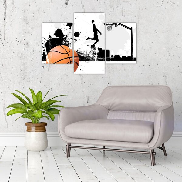 Tablou - Bachetbalist (90x60 cm)