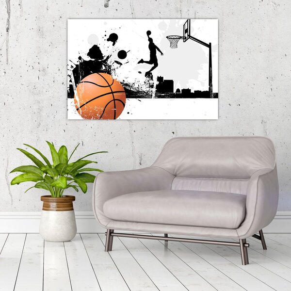 Tablou - Bachetbalist (90x60 cm)
