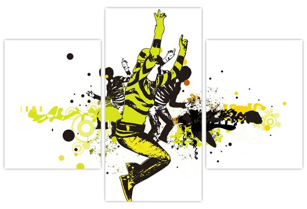 Tablou - Street dance (90x60 cm)