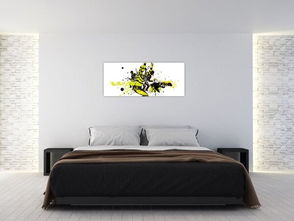 Tablou - Street dance (120x50 cm)