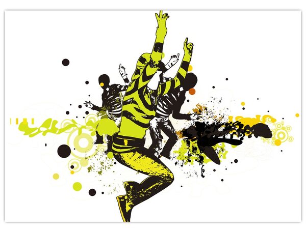 Tablou - Street dance (70x50 cm)