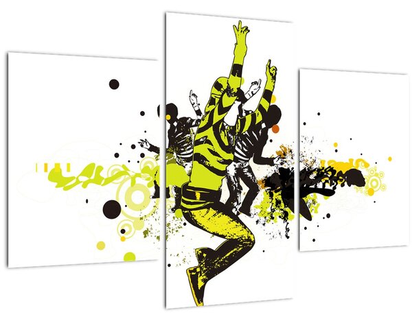Tablou - Street dance (90x60 cm)
