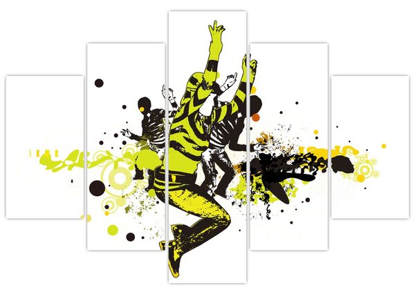 Tablou - Street dance (150x105 cm)
