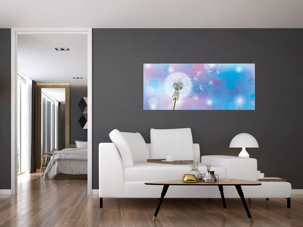 Tablou - Păpădie în vânt (120x50 cm)