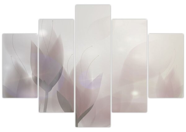Tablou - Flori de crocus (150x105 cm)