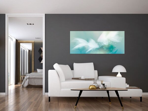 Tablou - Peștișori (120x50 cm)