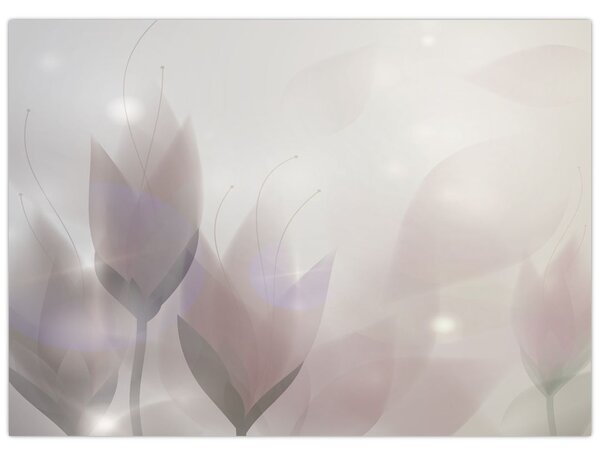 Tablou - Flori de crocus (70x50 cm)