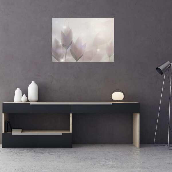 Tablou - Flori de crocus (70x50 cm)