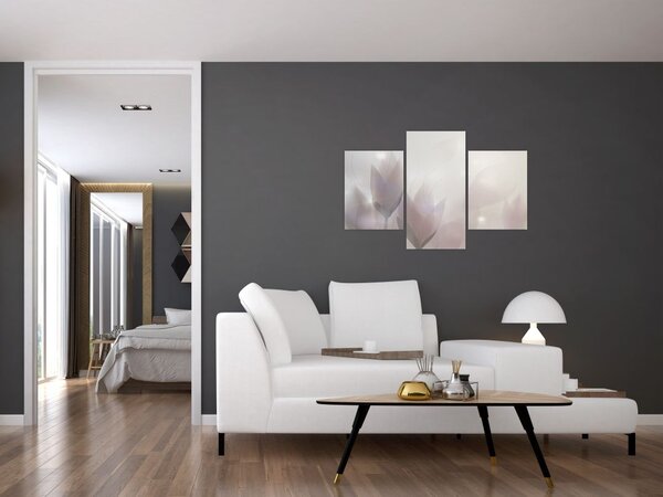 Tablou - Flori de crocus (90x60 cm)