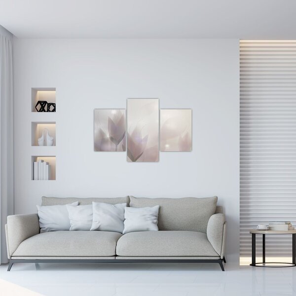 Tablou - Flori de crocus (90x60 cm)