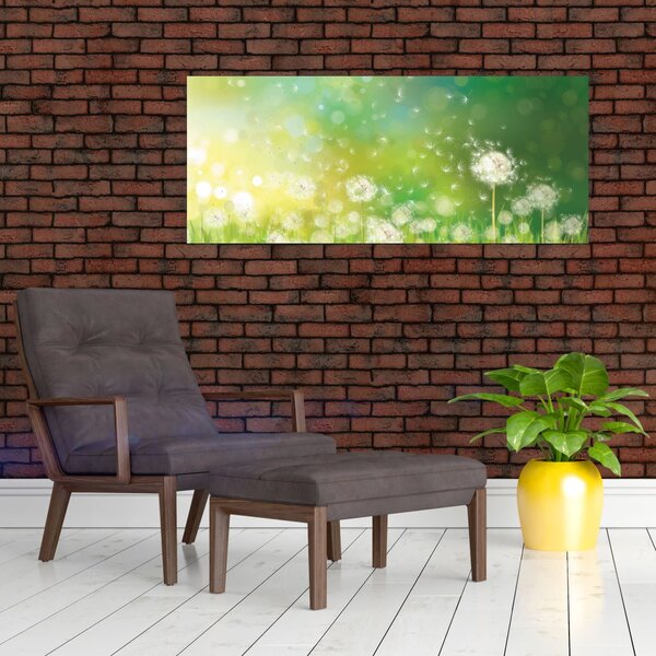 Tablou - Păpădie înflorită (120x50 cm)