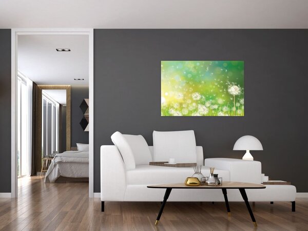 Tablou - Păpădie înflorită (90x60 cm)