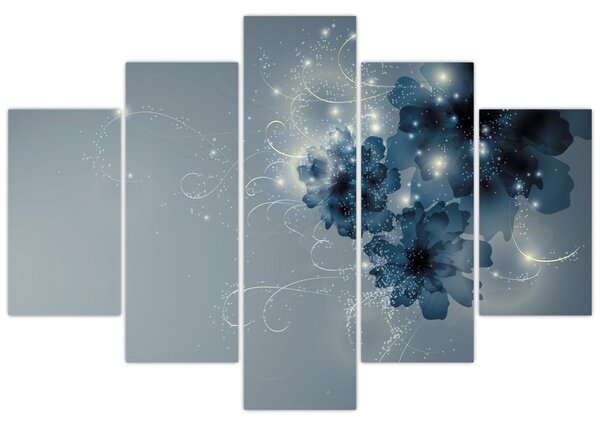 Tablou - Flori delicate (150x105 cm)
