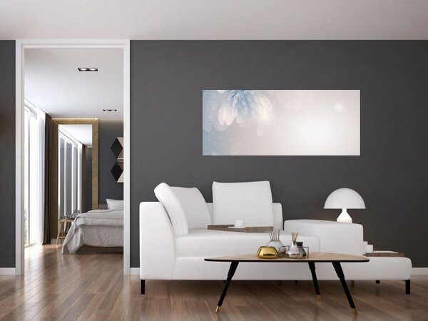 Tablou - Flori înzăpezite (120x50 cm)