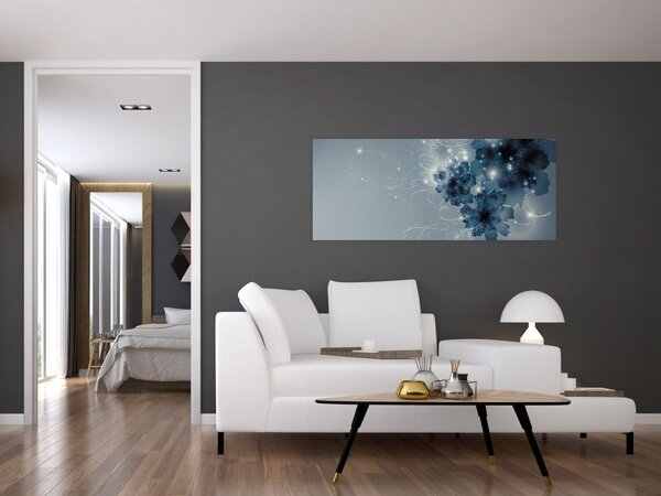 Tablou - Flori delicate (120x50 cm)