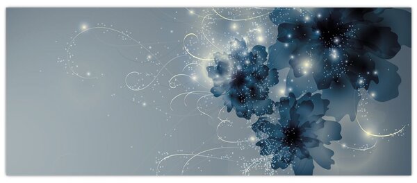 Tablou - Flori delicate (120x50 cm)