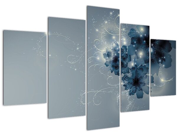 Tablou - Flori delicate (150x105 cm)