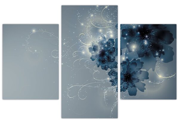 Tablou - Flori delicate (90x60 cm)